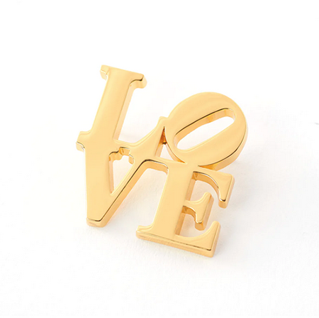 ROBERT INDIANA LOVE PIN