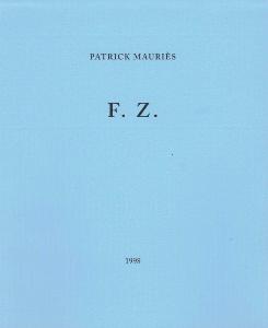 [F. ZERI] F. Z. Le regard de l'histrion - Patrick Mauriès